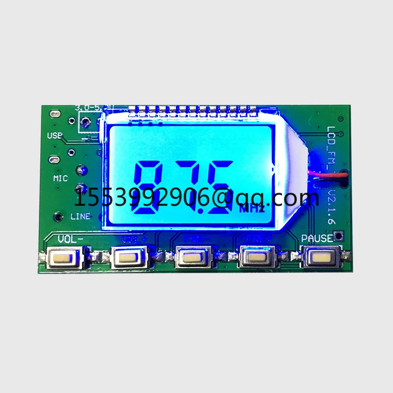 Stereo Digital Transmitter Module Board, Wireless Microphone Circuit Board