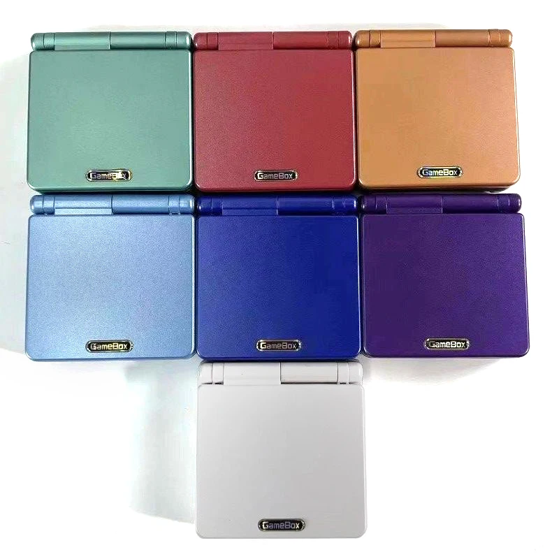 Consola portátil GameBox GBA SP, LCD de 3,00 pulgadas, clon de Hardware Real GBA