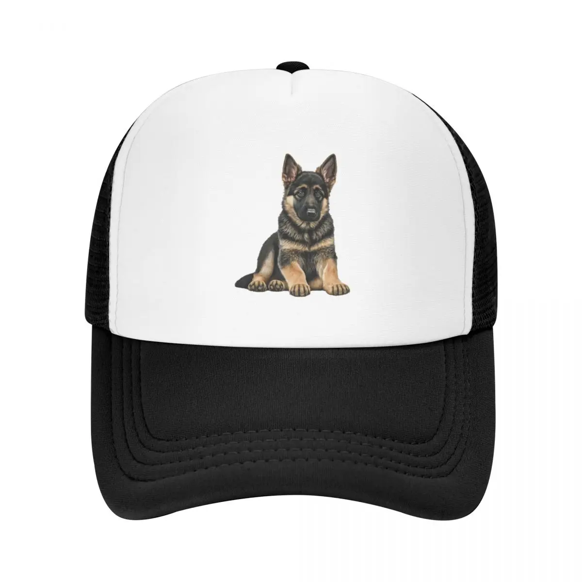 German Shepherd puppy cartoon Baseball Cap Anime Hat Beach Golf Hat Baseball Men Women's