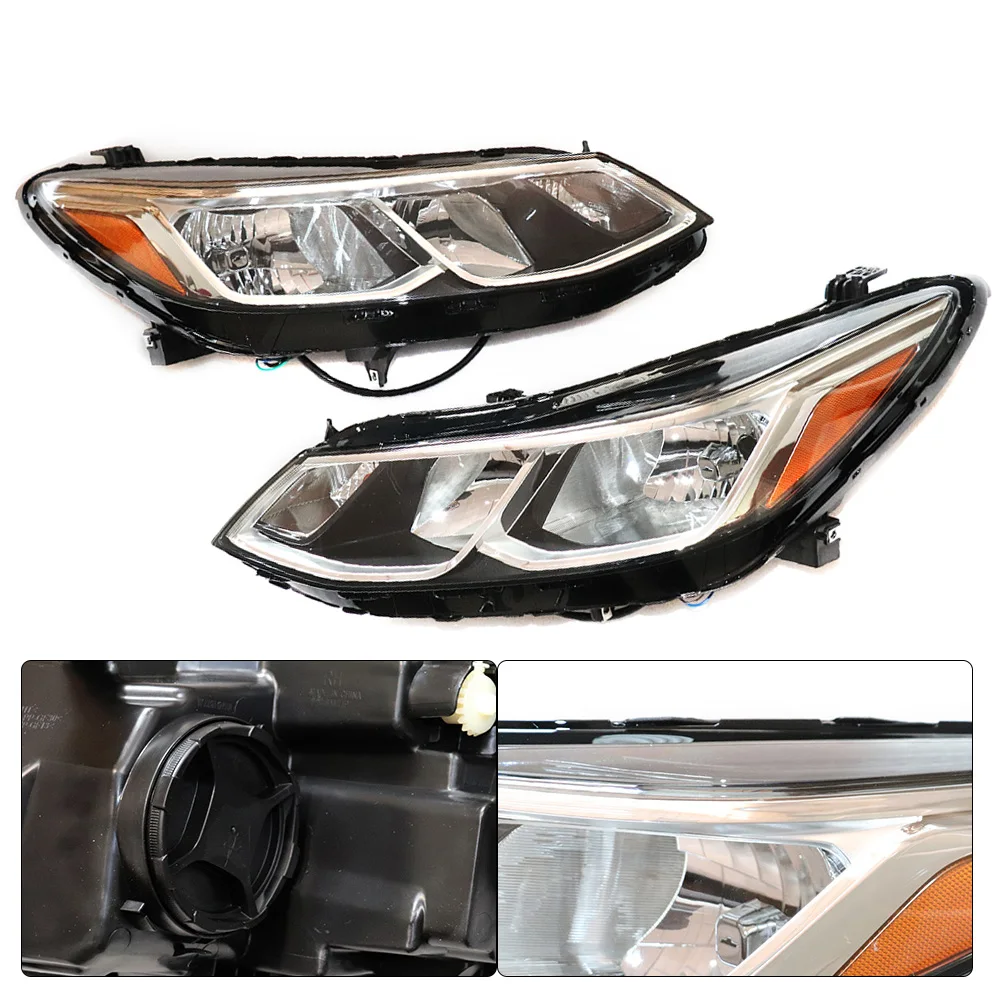 

Halogen Headlight Headlamp For 2016 2017 2018 2019 Chevrolet Cruze Car Accessory Left / Right