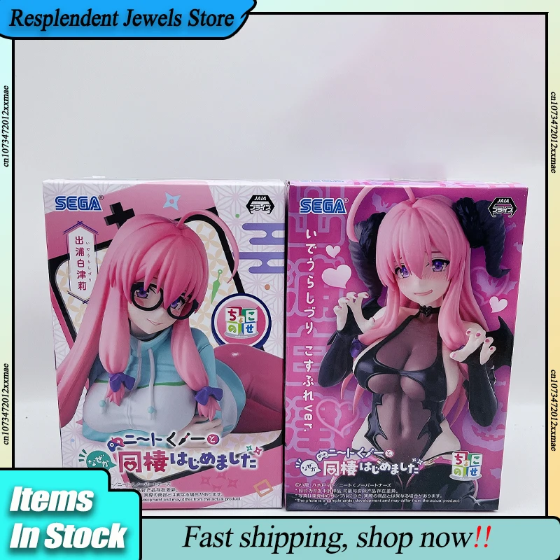 

Подлинная Sega I'M Living With An Otaku Neet Kunoichi! Фигурка Shizuri Ideura Succubu, маленький дьявол, аниме, трендовая рождественская игрушка