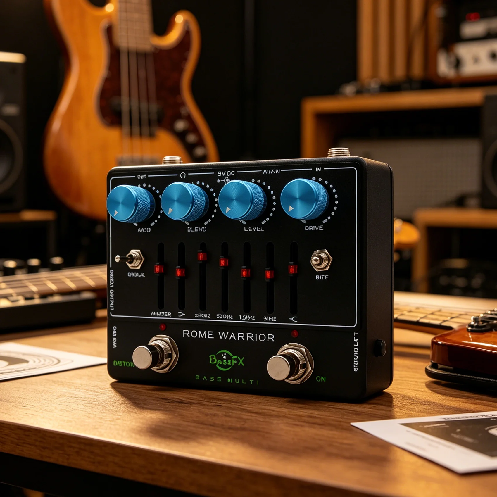 effetto-per-basso-elettrico-fanmuzk-con-eq-grafico-a-6-bande-jack-per-cuffie-e-ingresso-aux-per-pedale-preamplificatore-analogico-rome-warrior