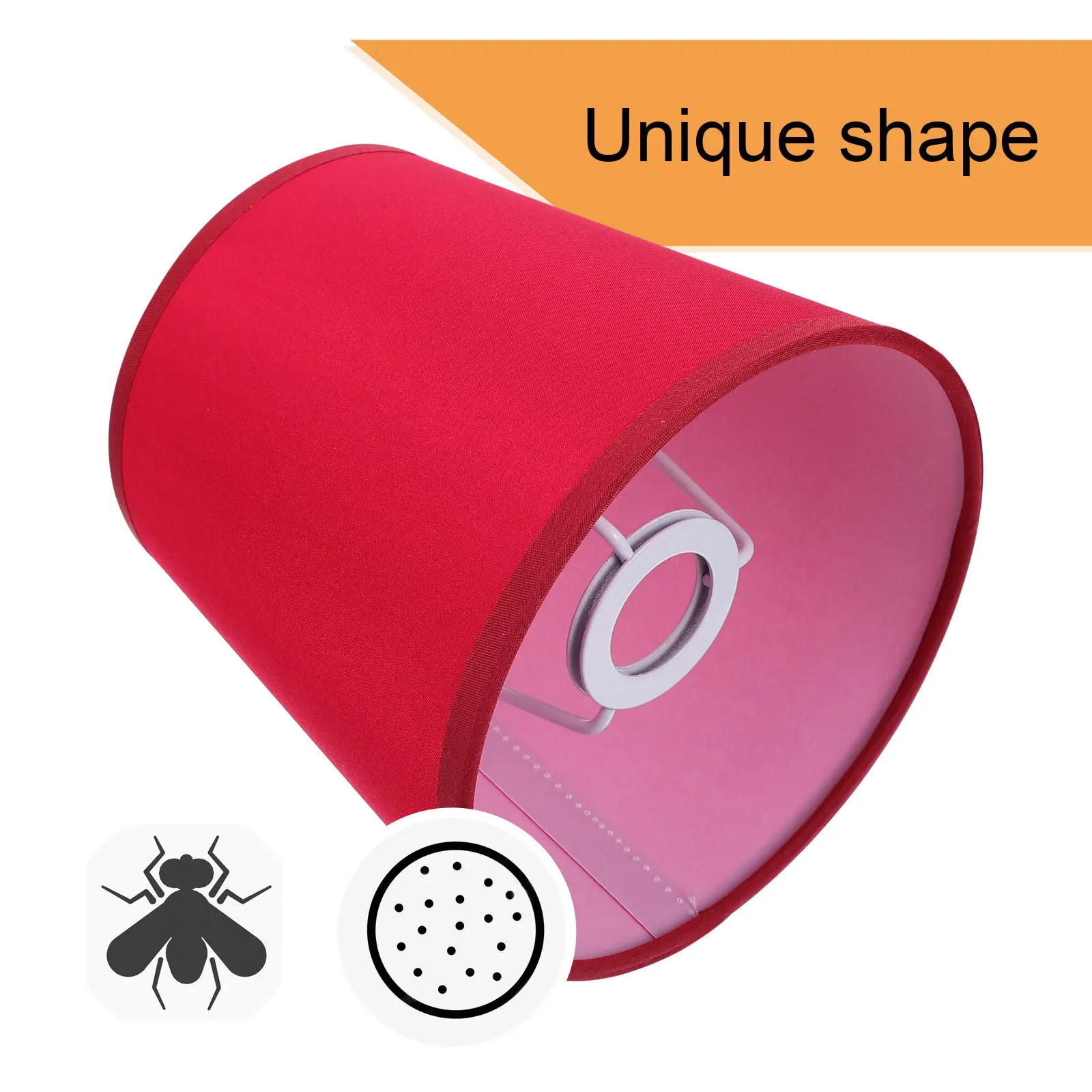 Elegant Cloth Lamp Shade for Indoor Lamps Dust Proof Light Diffuser Generates Cozy Romantic Ambience Perfect Lamp