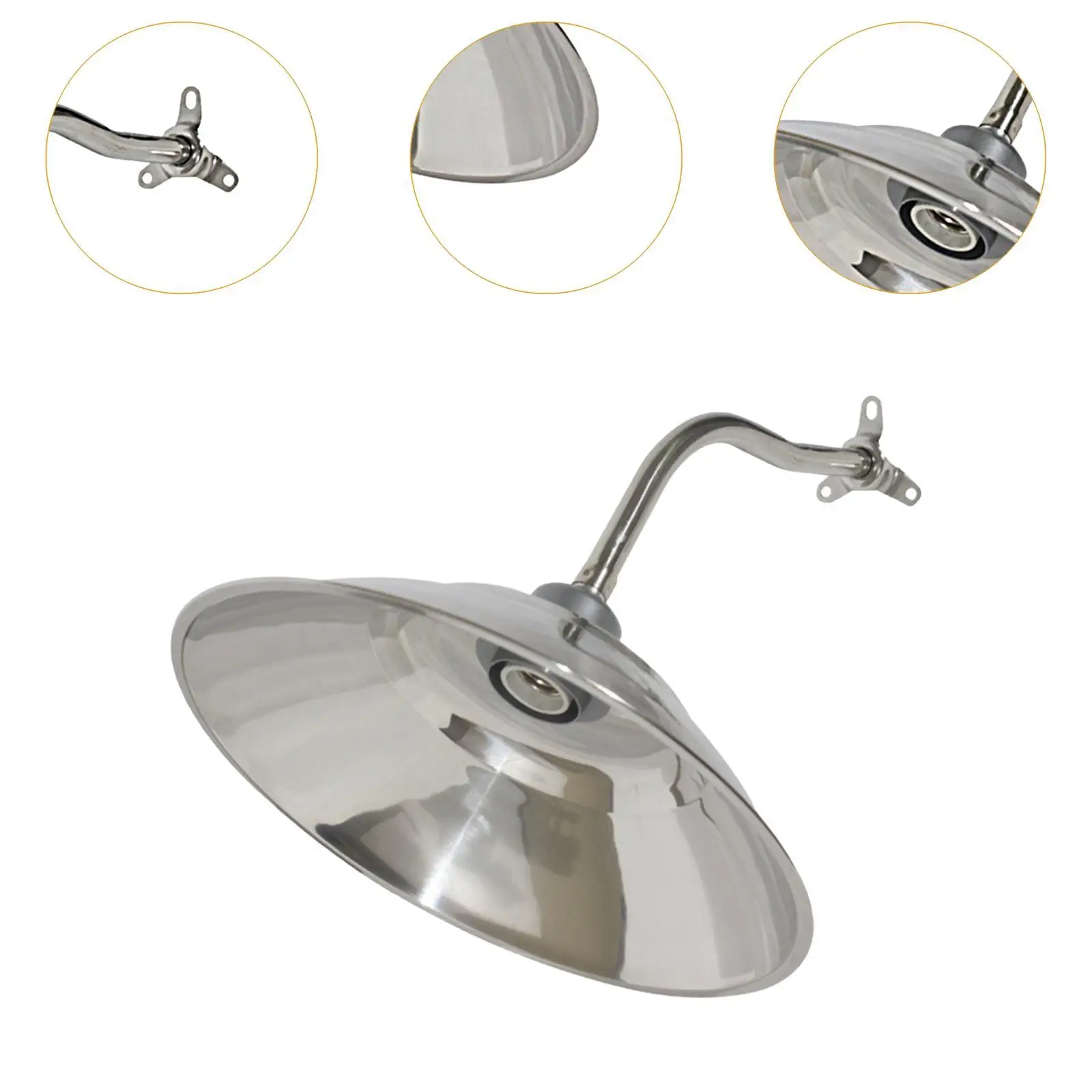 Stainless Steel Outdoor Light Shade Pathway Park Walkway Fashion Lamp Cover