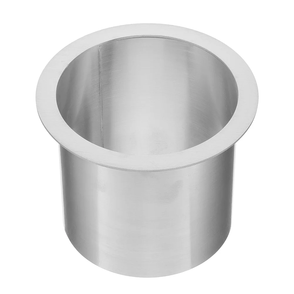 

Trash Can Flush Cover Recessed Bin Lid with Grommet 304 Stainless Steel