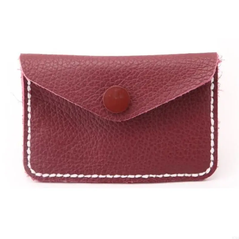 97BA Visitenkarte für Etui-Halter, handgefertigtes DIY-Set zur Herstellung von Leder-Geldbörsen für Anfänger, Schablonenvorlage,