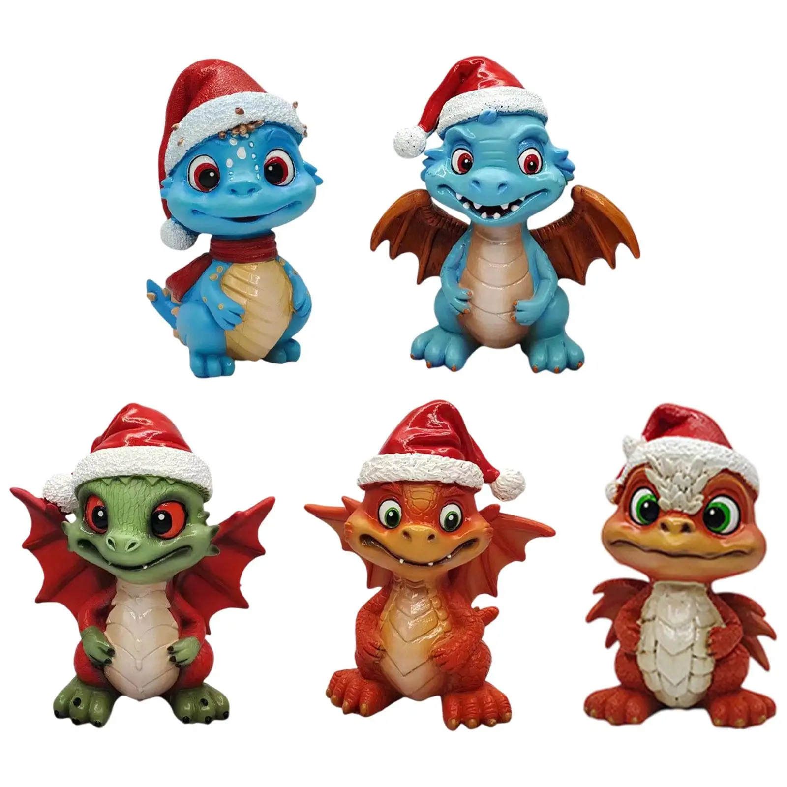 Christmas Mini Figurine Creative Cute Crafts Party Favors Fillers Christmas