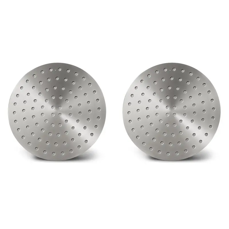 A93E-2Pcs 51Mm Puck Screen, 0.8Mm Thickness Espresso Puck Screen For Portafilter 51Mm, Stainless Steel Espresso Puck Screen