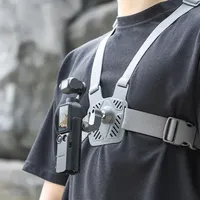 Sports Gimbal Mounts Chest Strap with Frame Adapter Clip for DJI Osmo Pocket 3 Camera Accessories