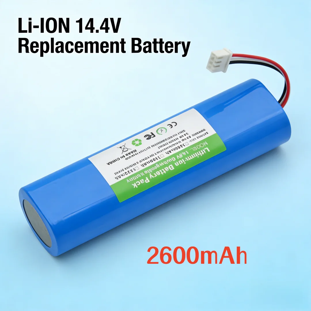

For Ecovacs Deebot Ozmo 900 901 905 920 930 937 N8 N8 Pro Battery 14.4V 2600mAh Li-ion Replacement for Robot Vacuum Cleaner