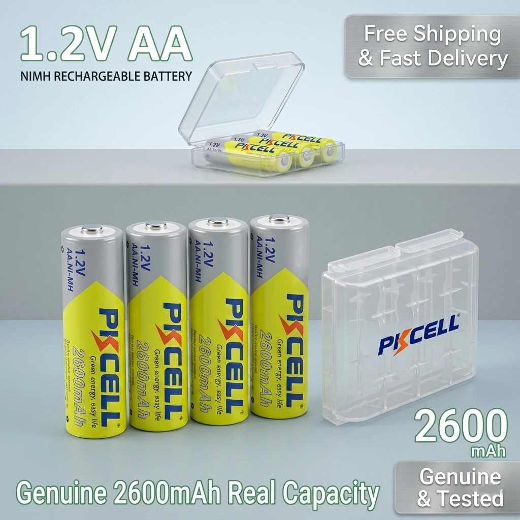 1.2V Aa 2600Mah Ni-…
