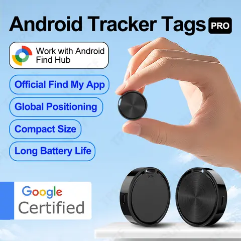 Funziona con Android Trova Hub Localizzatore GPS Bluetooth Google Trova il mio portachiavi Airtag Smart Tag Allarme di sicurezza Smart Life Shippin gratuito