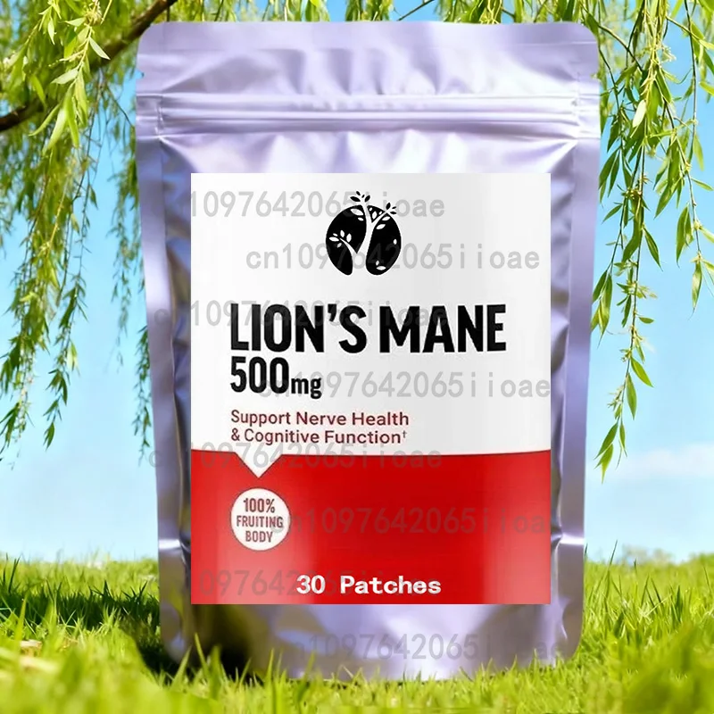 

Добавка «Силовой фактор льва-грива», изготовлена из 100% фруктовых тела, 30 пластырей