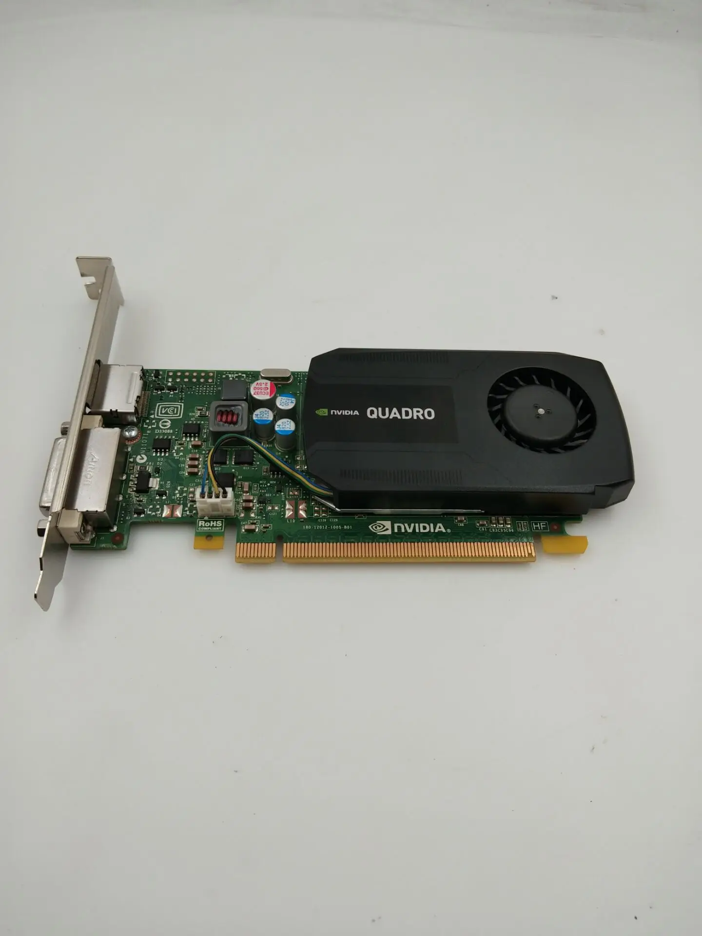 

Used NVIDIA Quadro K420 2GB 192SP GDDR3 DP DVI Professional Graphics Car