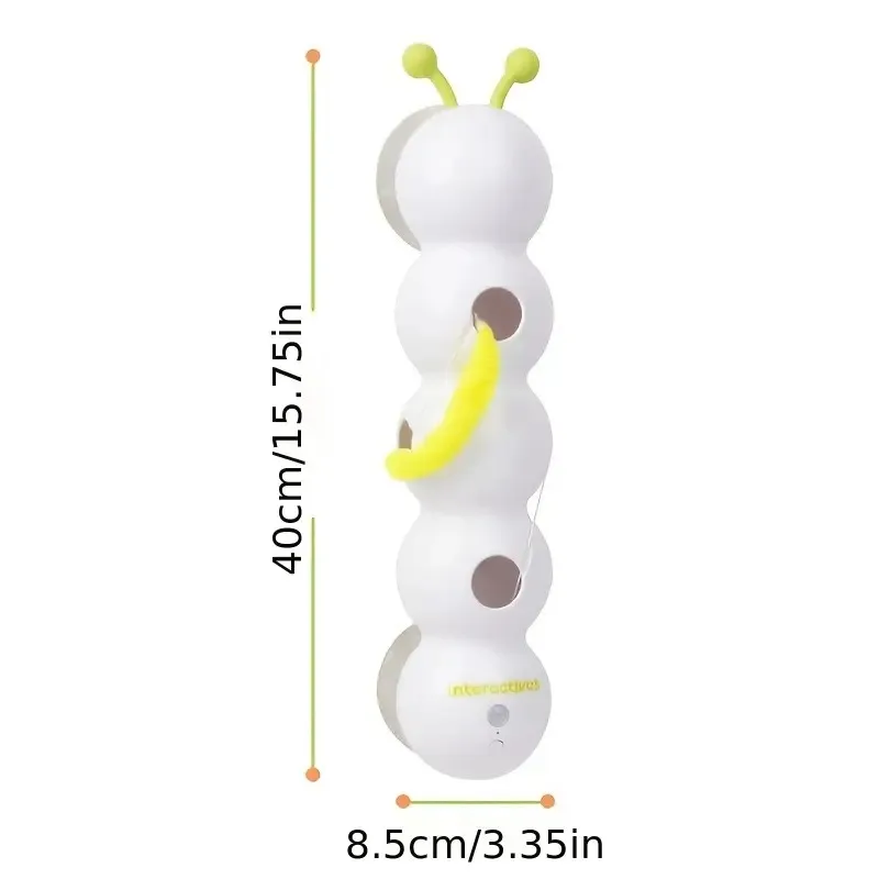 Automatic Sensor Cat Toy，USB Charging，Suitable for All Cat Breeds，Relieve Boredom，Exercise Pet Companion