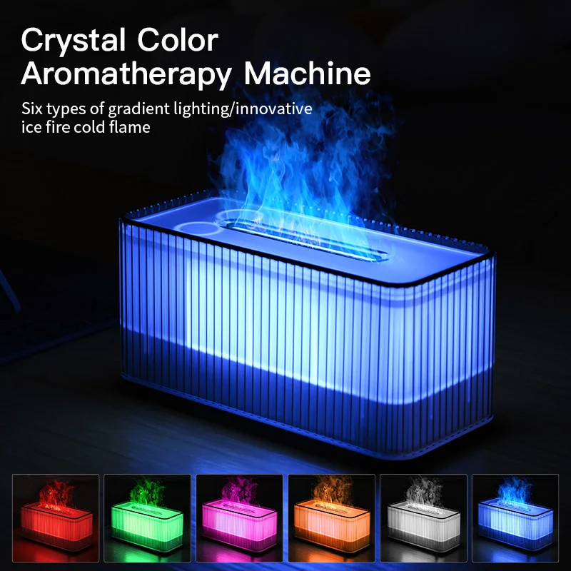 New Silent Humidifier, Low‑Noise Timing Dual‑Control Switch, Small Desktop Large Mist Humidifier, Air Moisturizer for Bedroom