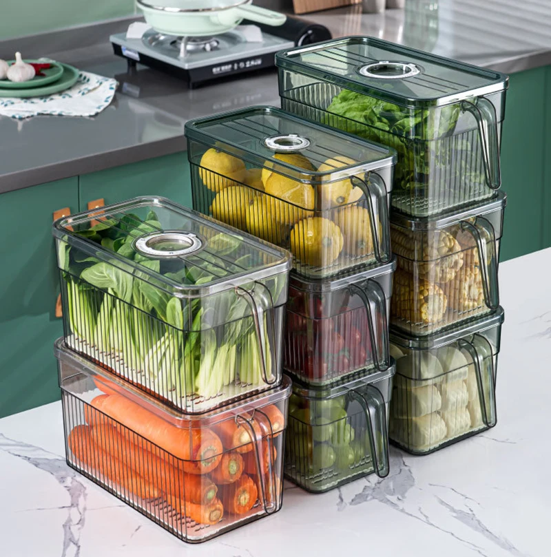 

Kitchen Food Storage Box Large Food Container Fridge Storage Box Fridge Container Fruits Container Vegetable Storage Container