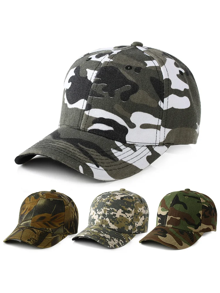 

Army Camouflage Baseball Caps Men Outdoor Sports Fishing Military Combat Hunting Hiking Casquette Hat Sunscreen Baseball Hats