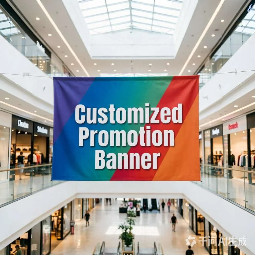 Custom Flag/Customized Professional Promotional Banners Home Decor Tapestries Suitable for Major Shopping Malls
