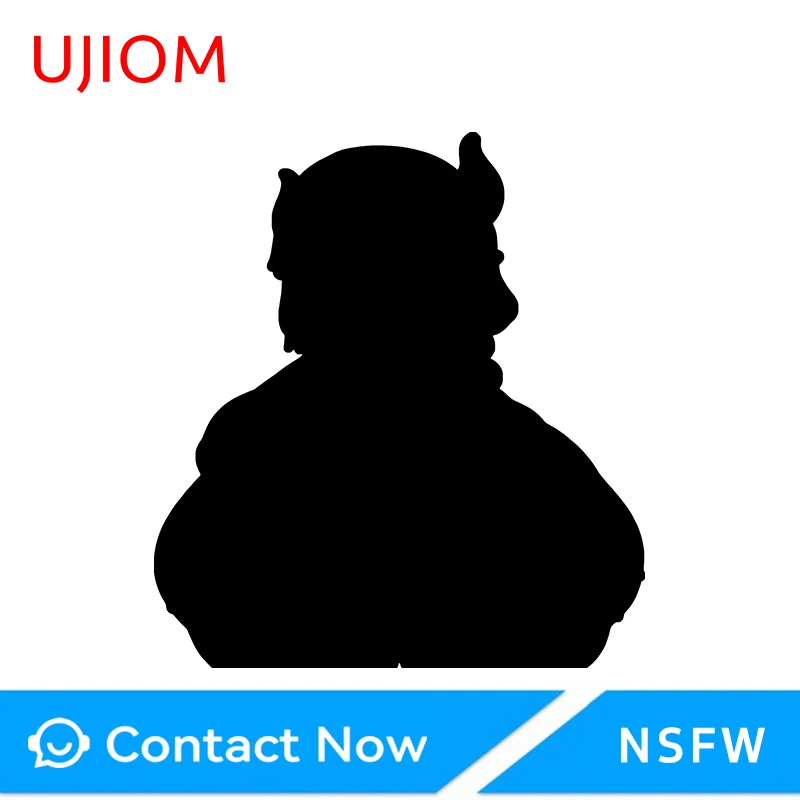 UJIOM Kanna Kamui Anime Figure Wall Sticker Exquisite Enchanting Customizable Decal Kitchen Cupboard Decoration No Correction