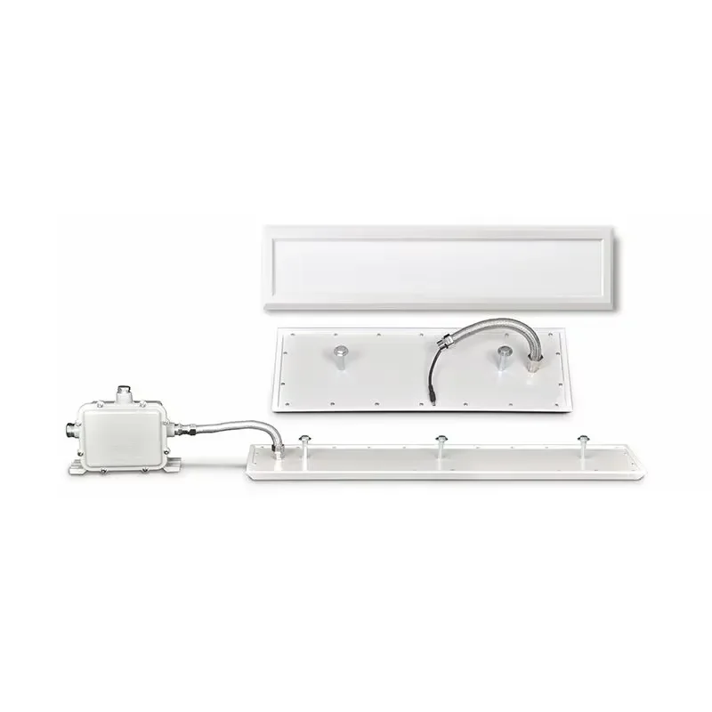 LED Explosion Proof Flat Light IP66 25W 40W 60W Indoor Lighting with 8mm Tempered Glass for Zone 1 and Zone 2 Hazardous Areas