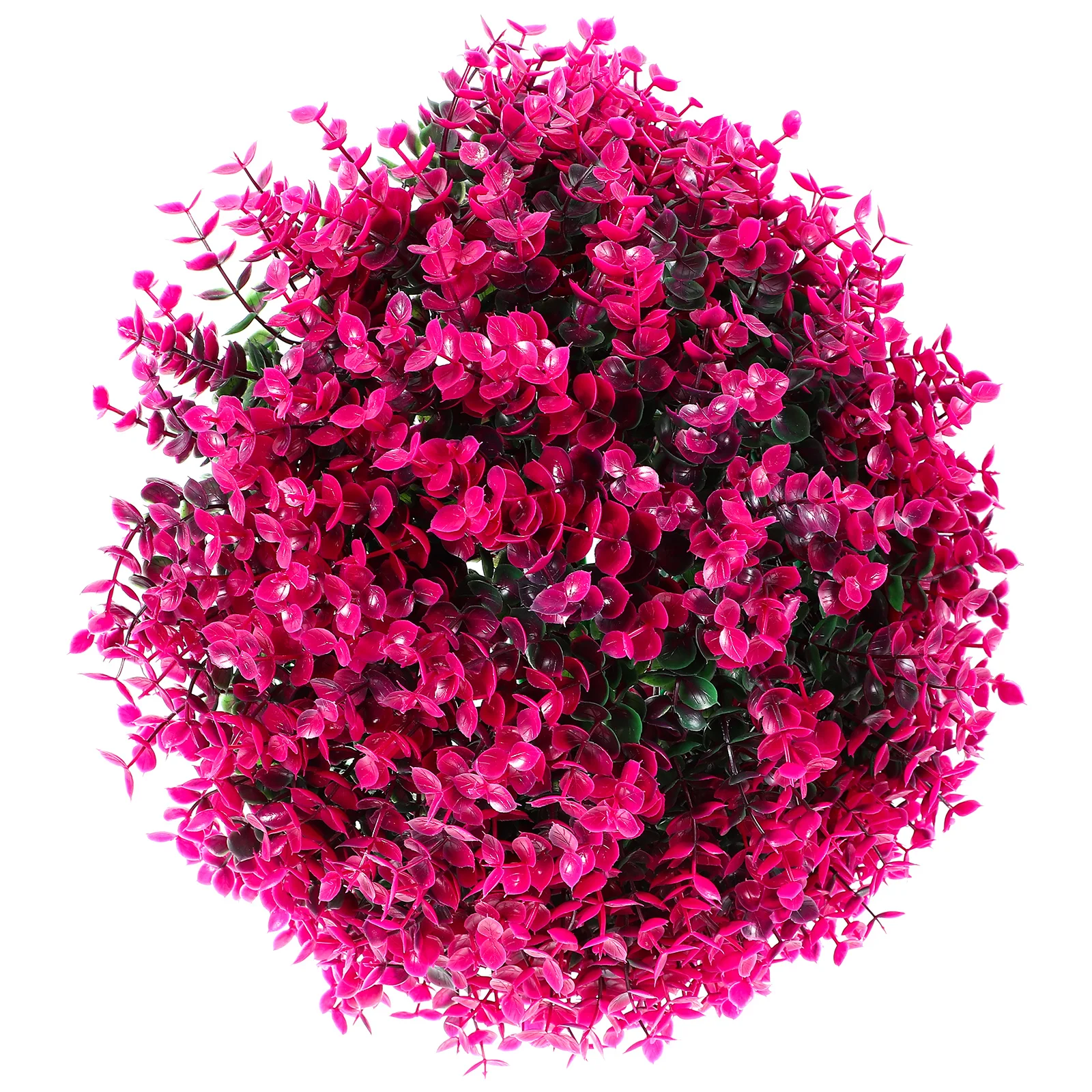 

25cm Orange Artificial Eucalyptus Leaf Plant Lightweight Decorative Grass Balls for Indoor Outdoor Wedding PartySimulated Plant