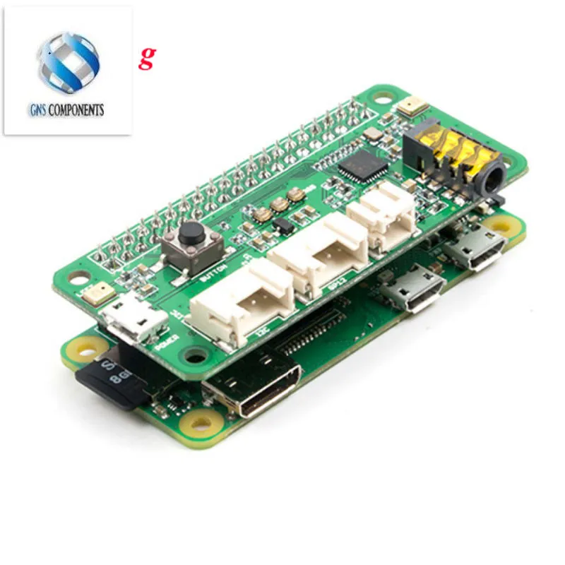 Imagem -02 - Raspberry pi Respeaker Module Reconhecimento Inteligente de Voz Matriz de Microfone Duplo Pi0 pi Zero 4b 3b Mais 3b