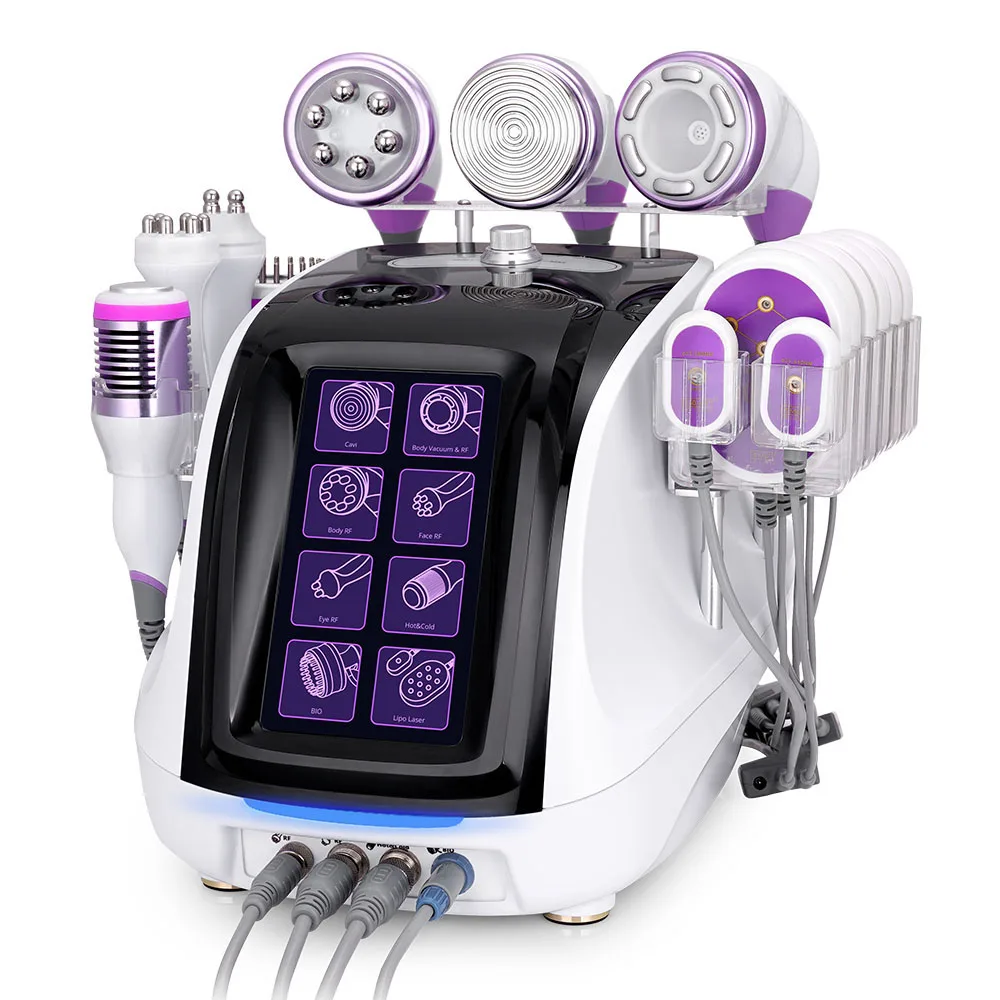 

Professional 40K Cavitation 2.5 RF Slimming Microcurrent Beauty Machine with Hot Cold Hammer for Body Shaping