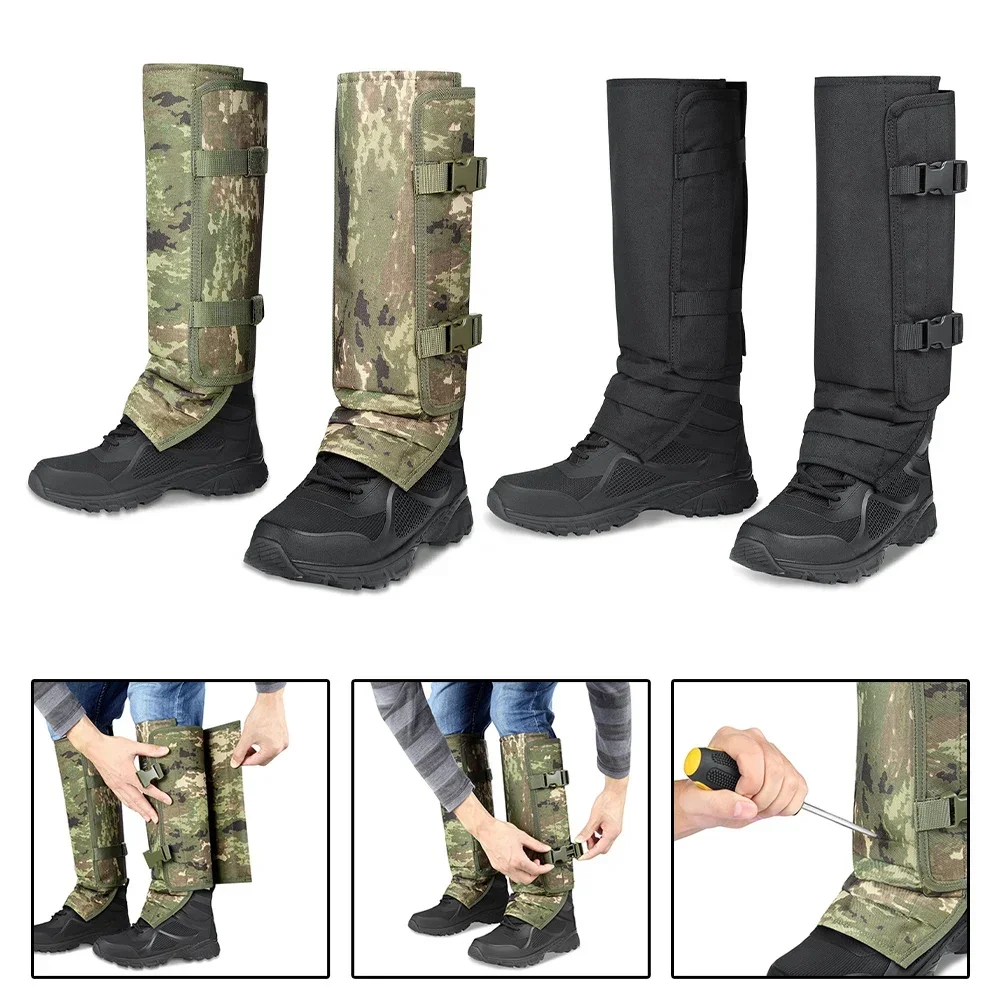 

Гетры для путешествий на открытом воздухе, гетры для походов, гетры для походов на открытом воздухе, гетры для ног, защита для ног, защита для пеших прогулок, охоты, фермы, работы