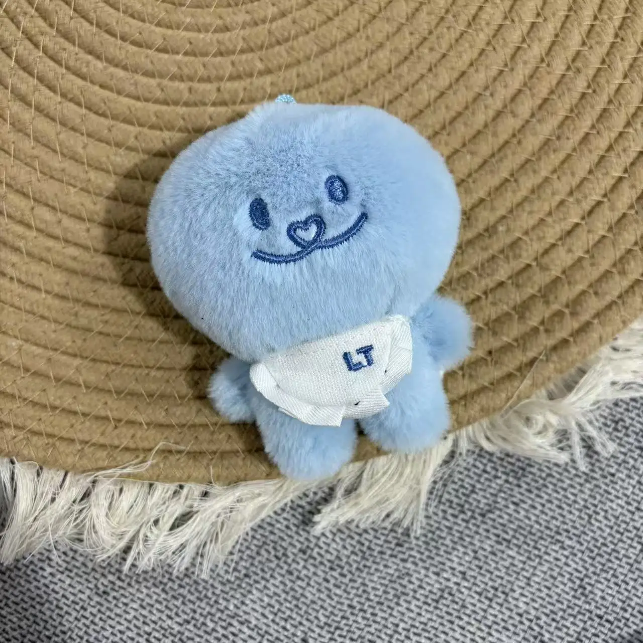 Super Junior Doll Keychain Cartoon Cute Soft Short Plush Pendant