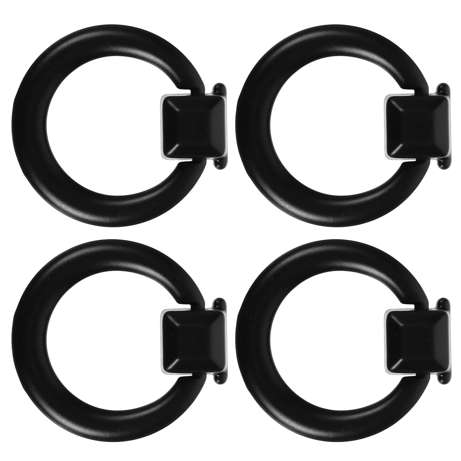 

4 Pcs Drawer Ring Handle Dresser for Closet Furniture Pulls Cabinet Replacement Cupboard
