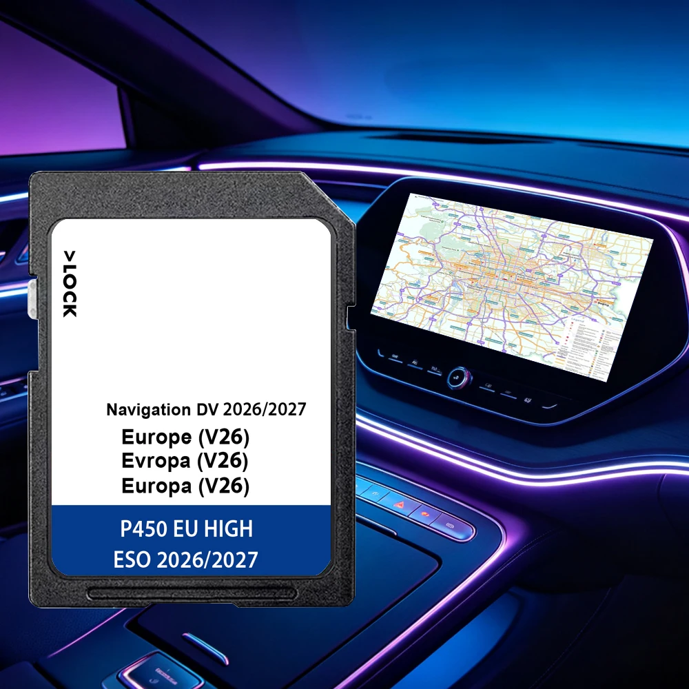 

Original 2026-2027 Version for VW Golf Touran Vehicle SD Card Navigation Europe Russia Türkiye Maps V26 Discover Pro Media