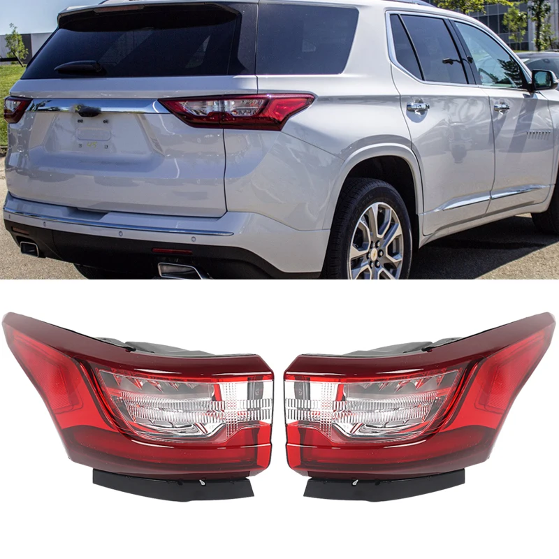 For Chevrolet Traverse 2018 2019 2020 LED Tail Light Assembly Rear Bumper Lamp Brake Reverse Light Car Accessories 84618032