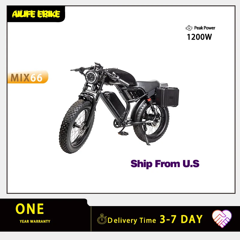 

MIX66 EBike/ConfigurationTop Speed 28-30mph