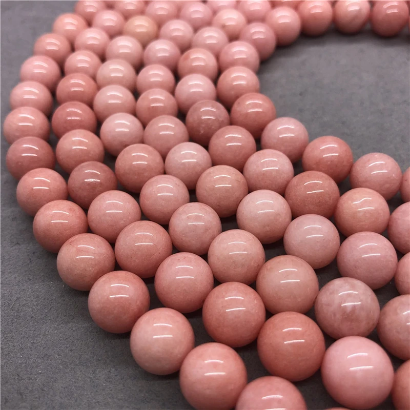 Wholesale Spacer Beads for Bracelet Making Nature Chalcedony beads Round Bead Jewelry Handmade 6/8/10mm