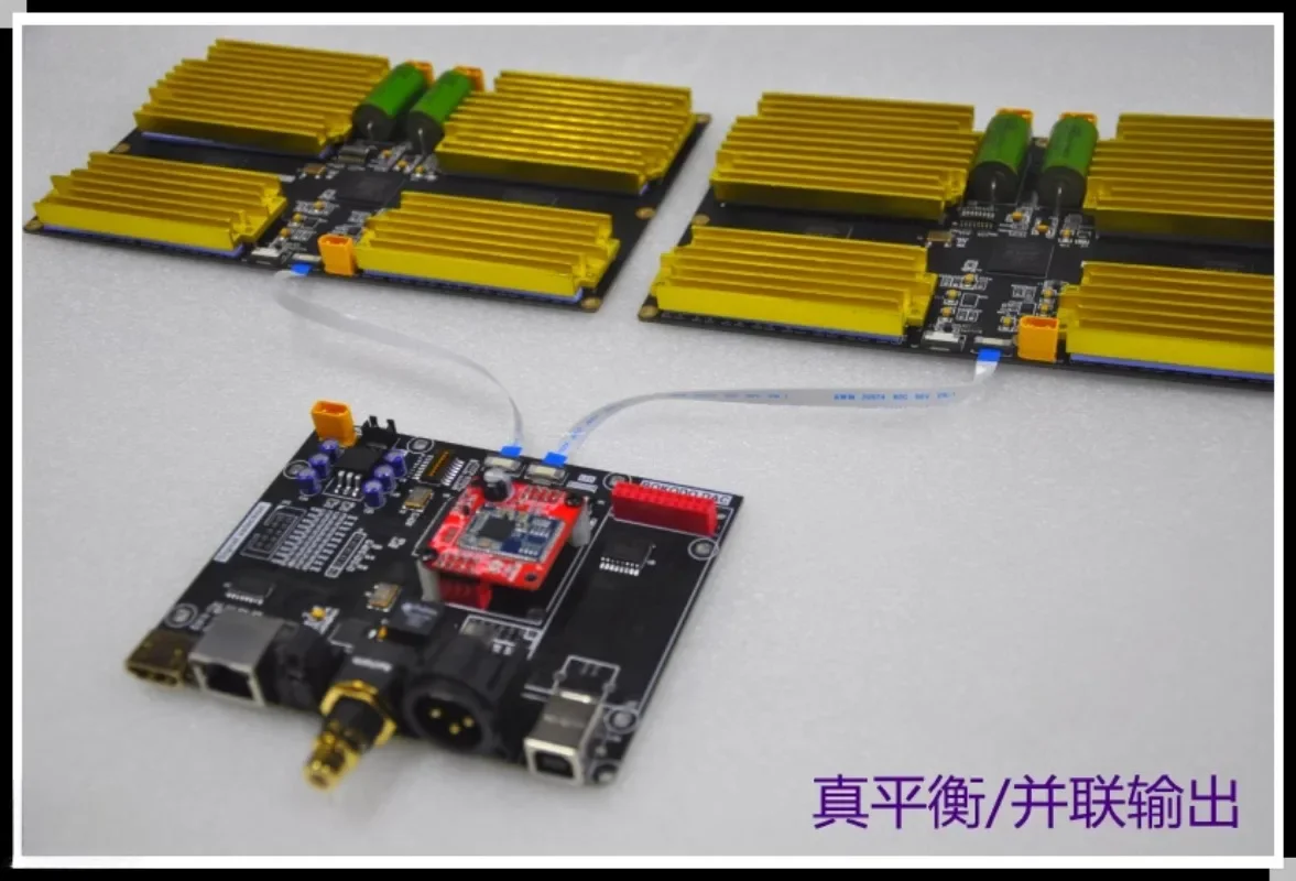 R2R DSD PCM DAC Fully Discrete 64 Bit Decoding Board Direct Decoding and Double Decoding Automatic Recognition