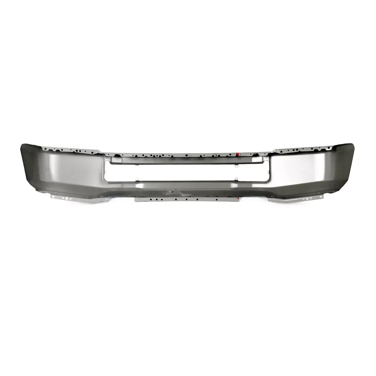 Magickit Chrome Steel Front Bumper Guard Assembly Fit For Ford F250 F350 F450 Super Duty w/o Fog Lights Holes Front Bumper Face