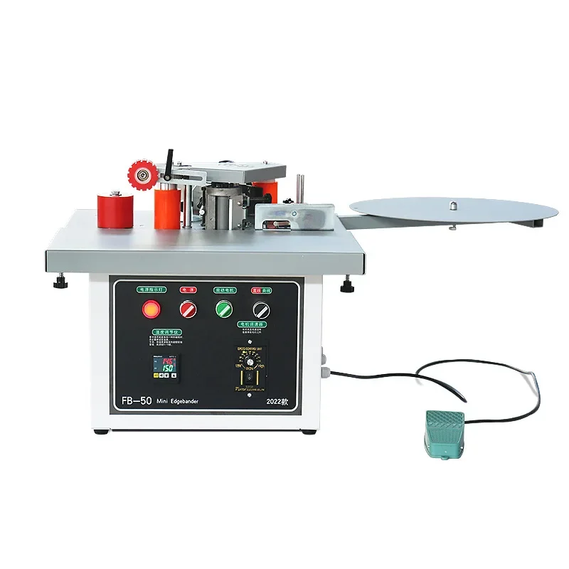 

Portable edge banding machine, curved carpenter household mini edge banding machine, double-sided gluing