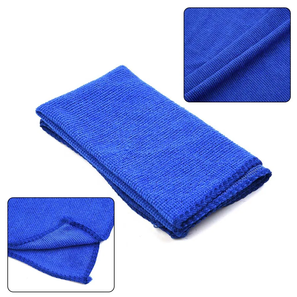 

1PC 30*30CM Car Wash Microfiber Towel Cars Cleaning Drying Cloth Hemming Car Care Cloth Detailing Car Wash Towels