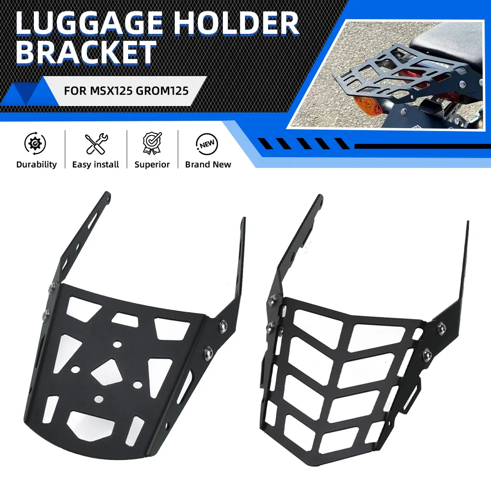 

Крепление для багажника мотоцикла Honda MSX 125 MSX125 GROM125 2021-2025, задняя стойка, кронштейн для кофра, запчасти