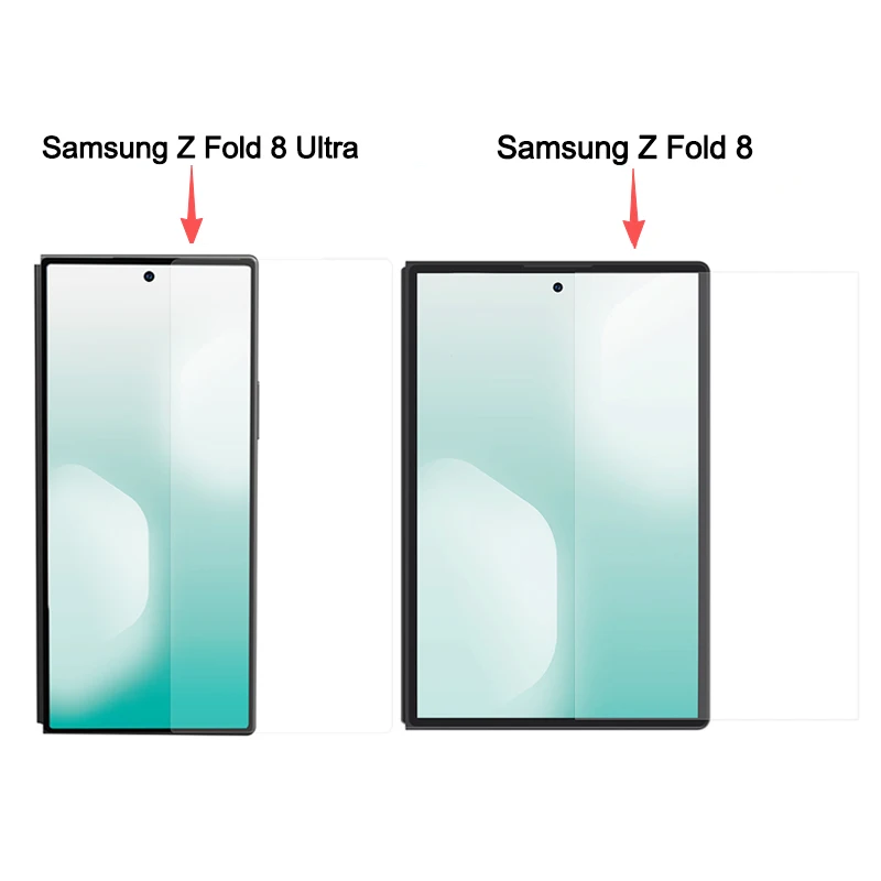 Nillkin Tempered Glass For Samsung Galaxy Z Fold 8 Ultra 7 Protector Film Anti-Scratch Support Fingerprint Unlock FM5000