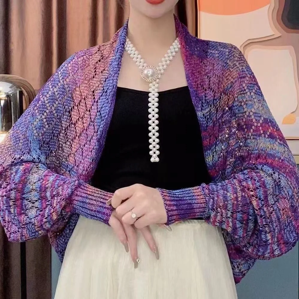 

Универсальный вязаный ажурный дышащий высококачественный однослойный Рамадан мусульманские женщины исламская ромбовидная форма молитвенный хиджаб накидки