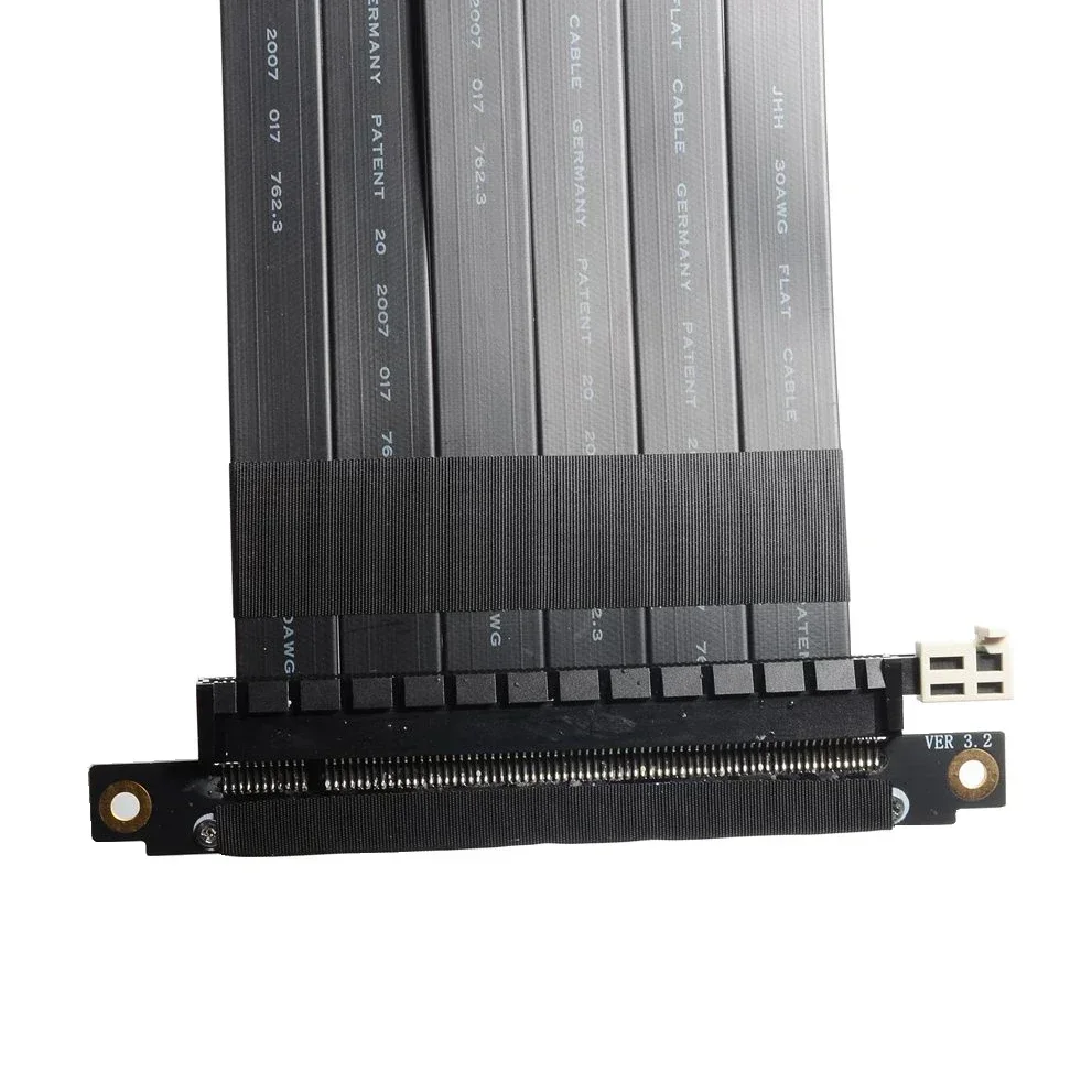 Đôi Ngược Card Đồ Họa Đen Trắng Cáp Mở Rộng PCIe 3.0X16 Đến X16 Gen3.0 Linh Hoạt GPU Card Nâng ITX dây Kết Nối