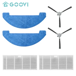 GOOVI Mops,Filters,Side brushes for Auto Robot Vacuum Cleaner X6/D900