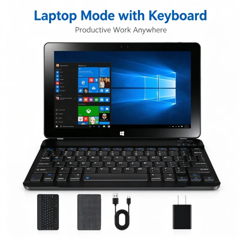 11.6인치 Windows 10 태블릿, 2GB DDR RAM, 32GB 플래시 메모리 ROM, NS-7100, X5-Z8300 CPU, 쿼드 코어, 최대 1.44GHz, 1920 x 1080 IPS