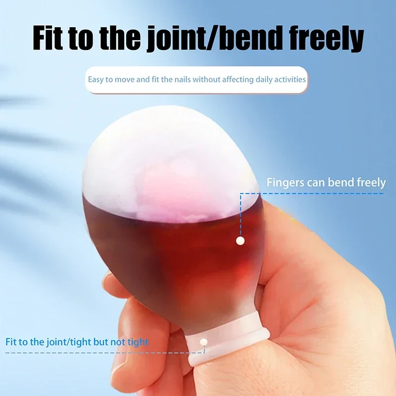 Poción de remojo para lesiones de dedos y pies, cubierta protectora impermeable para ducha de heridas, herramienta para el cuidado de los pies para hombres y mujeres