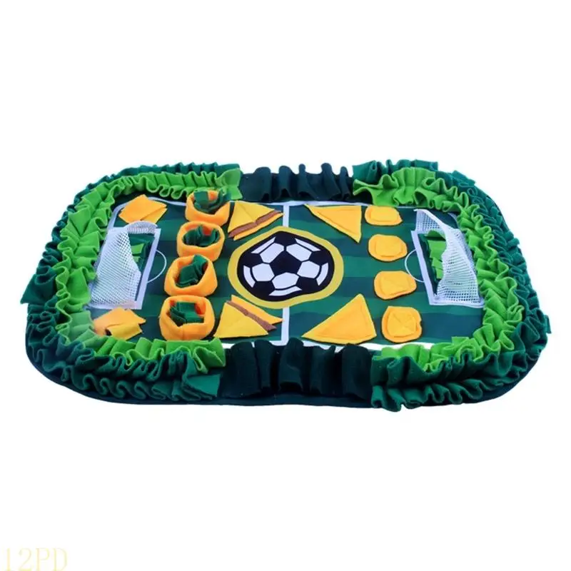 12PD Stable Fleece Snuffle Mats Chews Resistant Odor Exploration Training Mats Cognitive