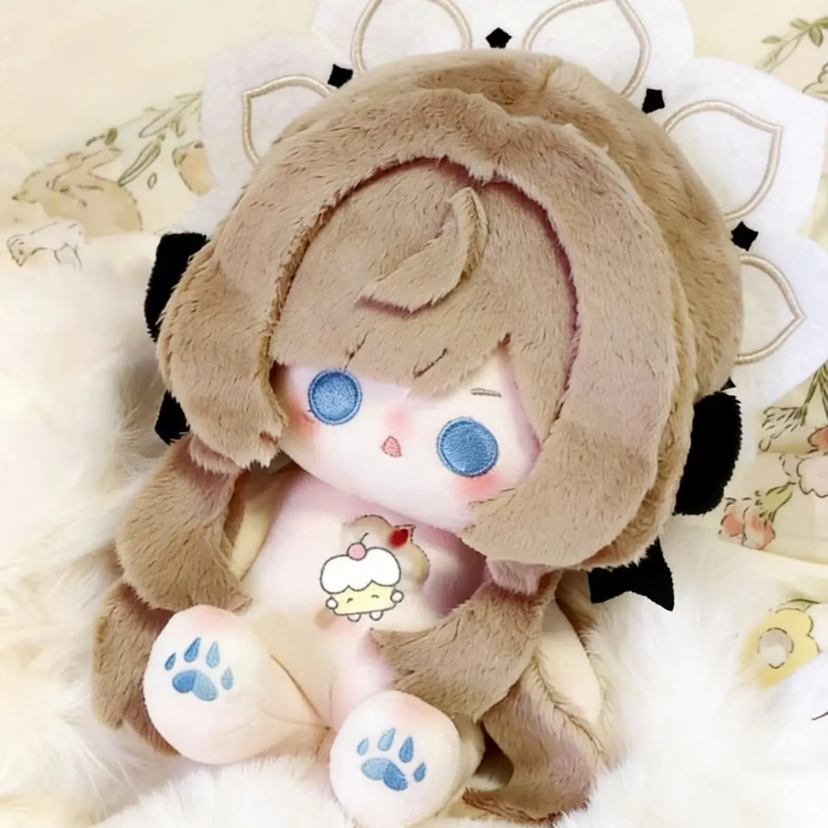Genshin Impact Sandrone 20cm Themed Cotton Doll Plush Toy Game Fan Merchandise,Cute and High-Value for Girls Boys Cotton Gifts