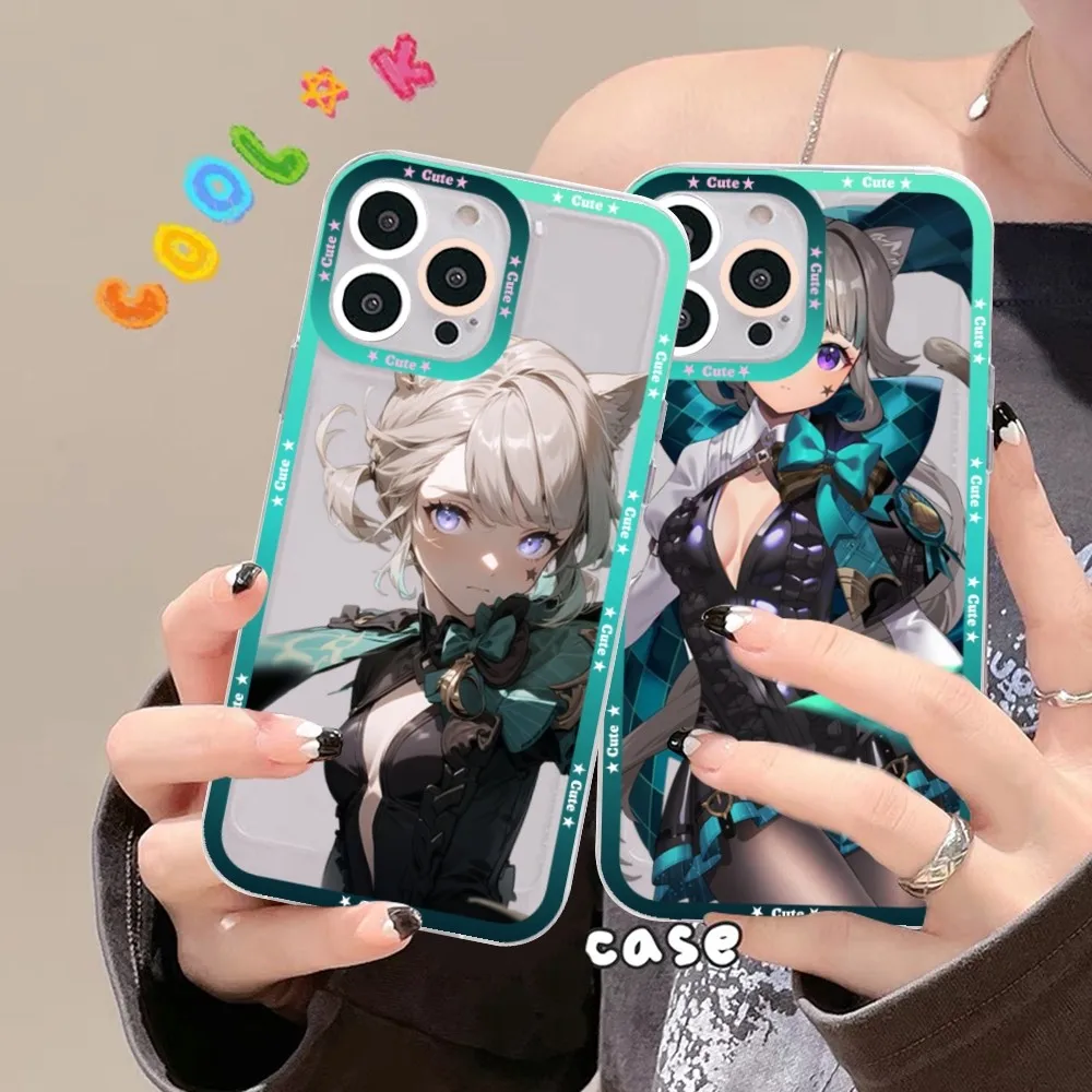 Lyney And Lynette Genshin Impact Phone Case For Samsung A 10 20 30 70 13 21 32 72 22 51 52 53 71 73 32 4g 32 5g Fundas