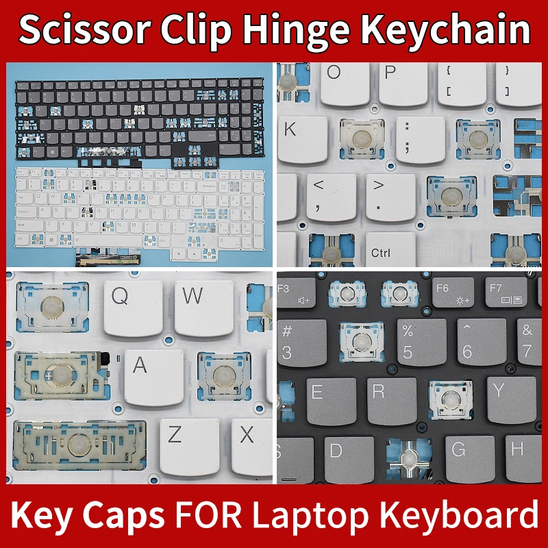 

Replacement Keycap Key cap &Scissor Clip&Hinge For Lenovo Legion 7- 16 R9000K Y9000K Y9000X Y9000P IAH7H 5i Pro Gen 7 Keyboard